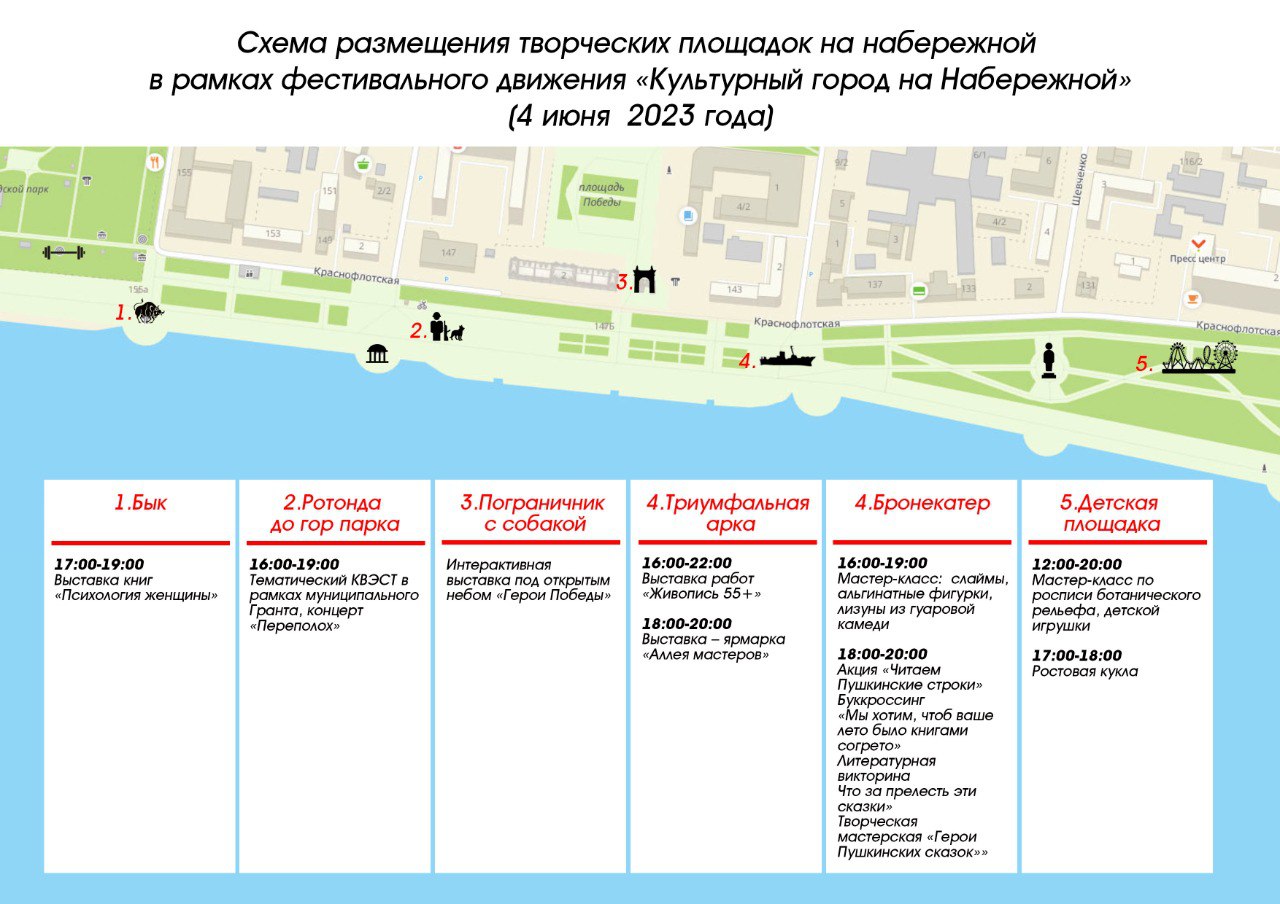 Культурный город на набережной. 4 июня Культурный город на набережной. 4 июня